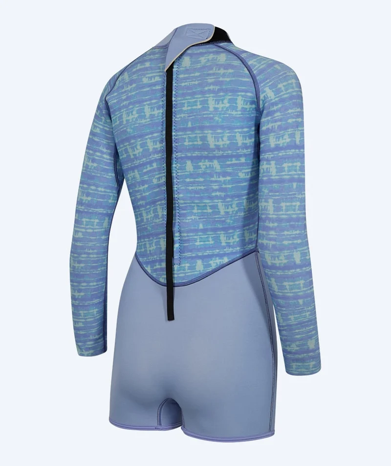 Watery Neopren Springsuit für Damen - Compass - Hellblau