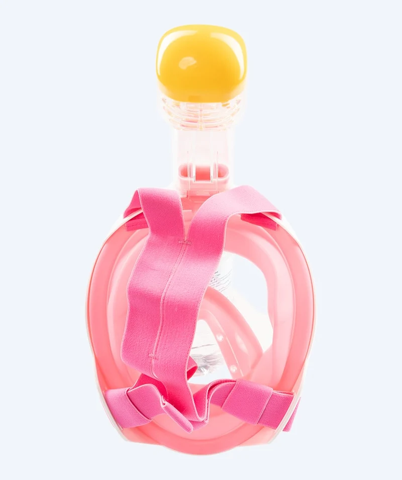 Watery Vollgesichtstauchmaske für Erwachsene - Oxygen - Rosa/Gelb