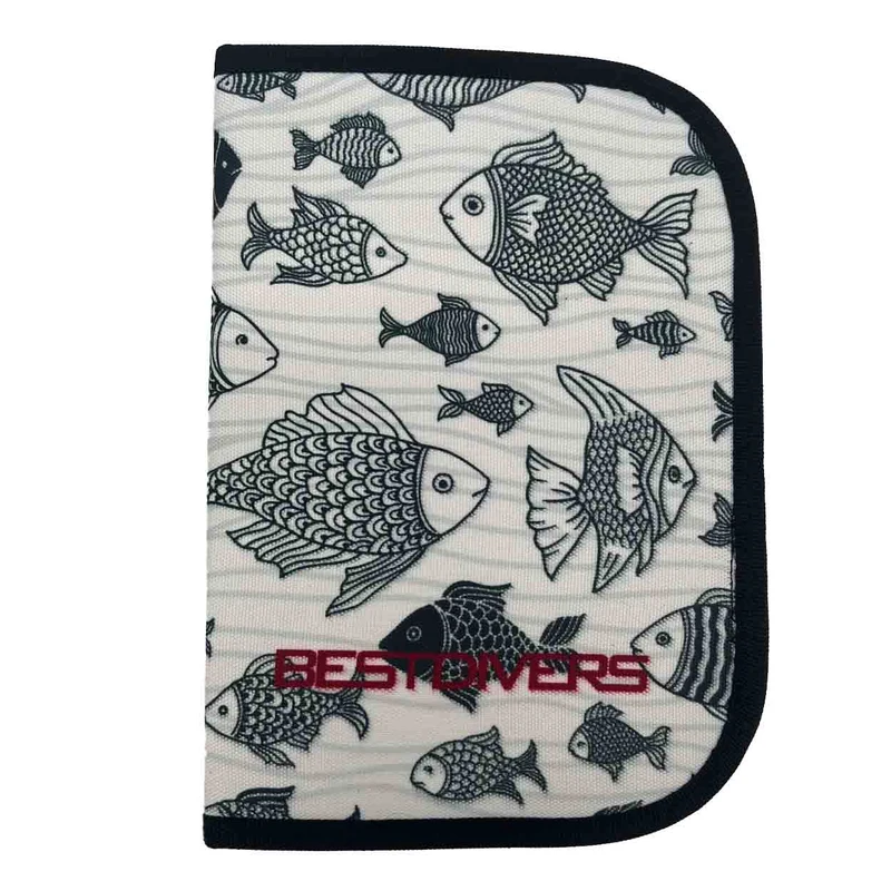 Best Divers Dive Log Bianco Logbuch, 6 Loch