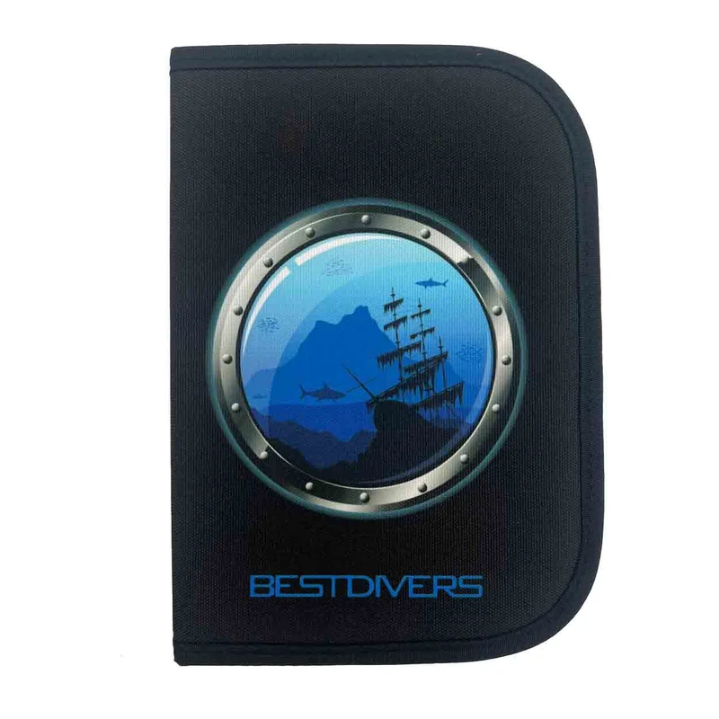 Best Divers Dive Log Bullauge Logbuch, 6 Loch
