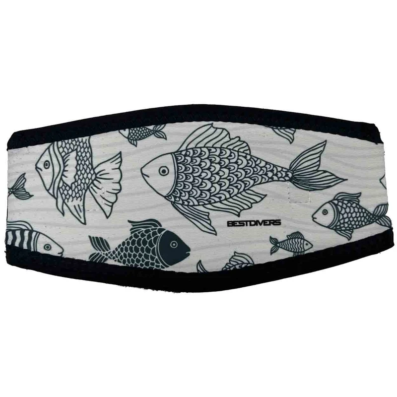 Best Divers Neopren Maskenband Bianco