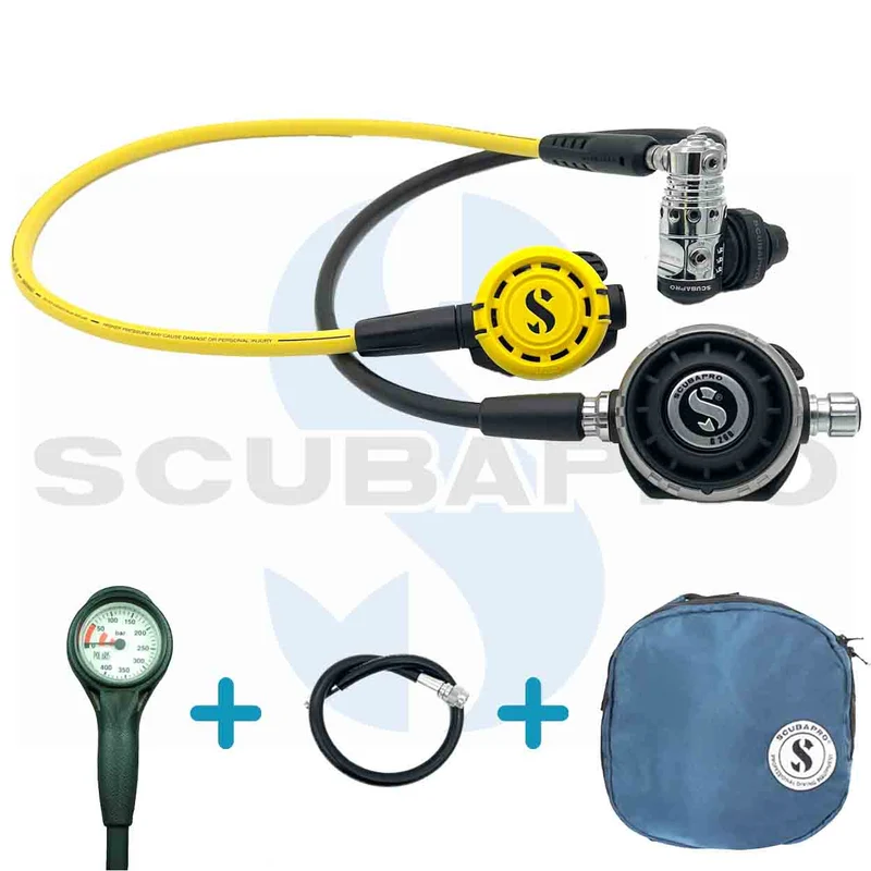 Scubapro MK25 EVO / G260 / R105 Oktopus - Atemregler Komplettset fertig montiert