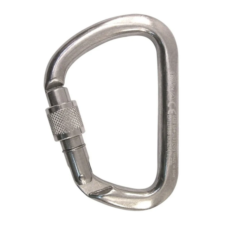 Kong X-Large Screw Alu-Karabiner - blank (VE=10 Stk)