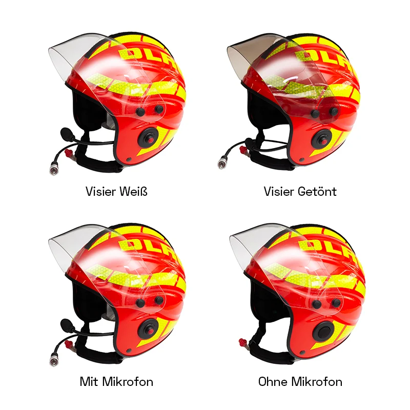 Gecko Marine Safety Helm - Funkset