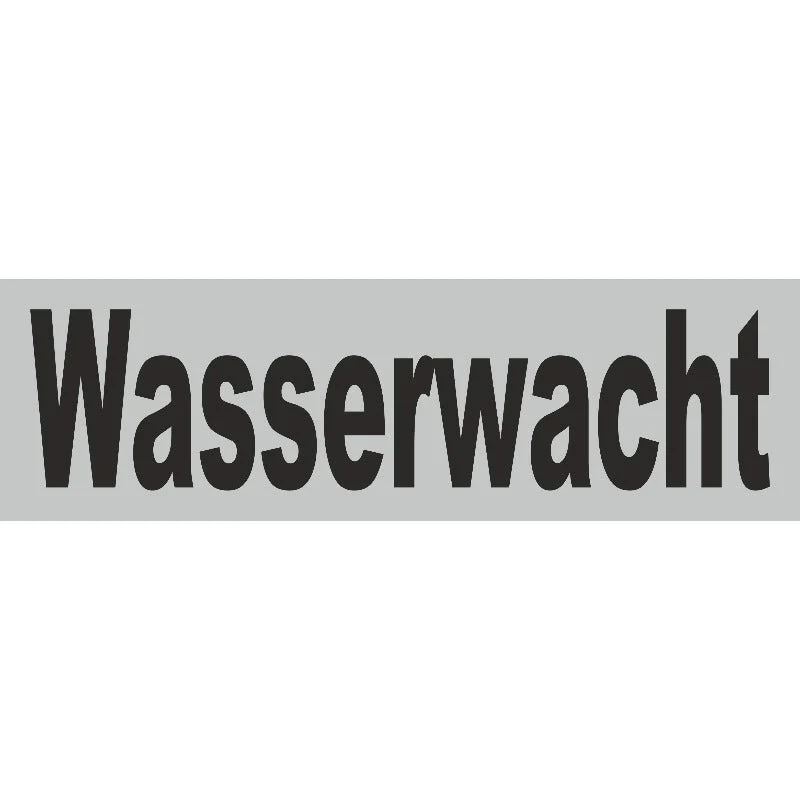 Westenbeschriftung für Palm Rescue 850/Hybrid silber-schwarz