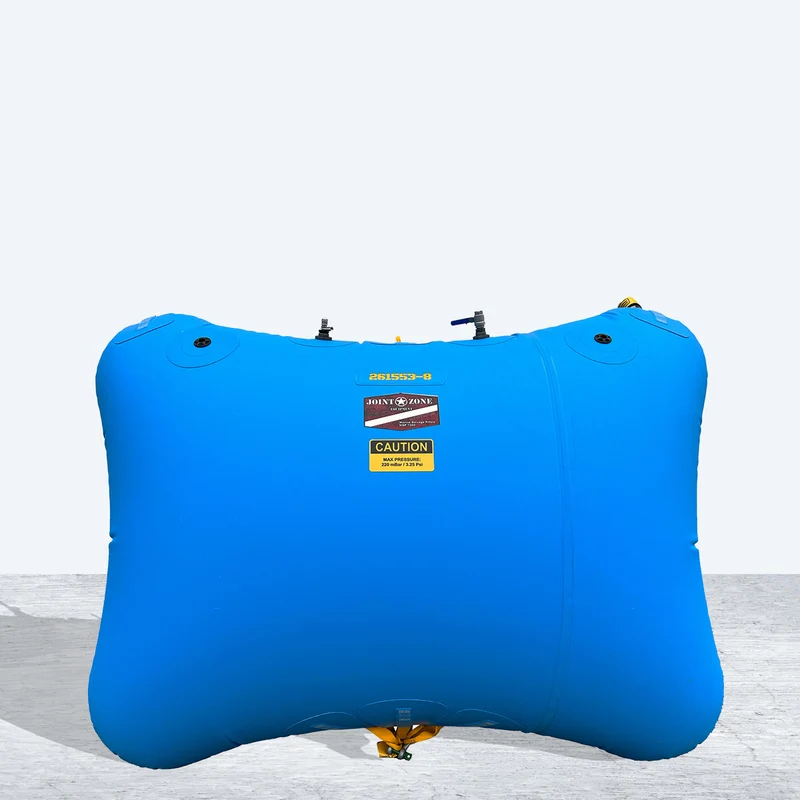 Hebesack geschlossen