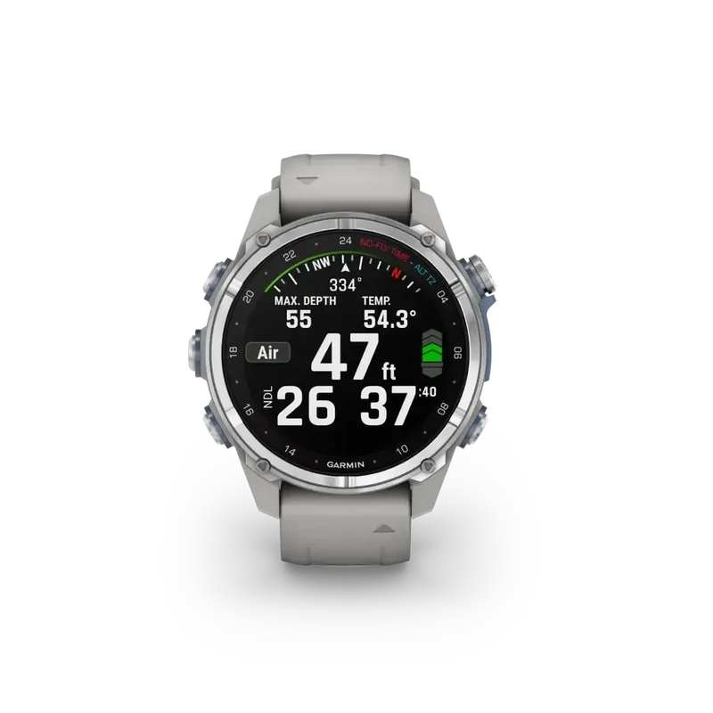 Garmin Descent™ Mk3 - 43mm - Tauchcomputer - Edelstahl Grau