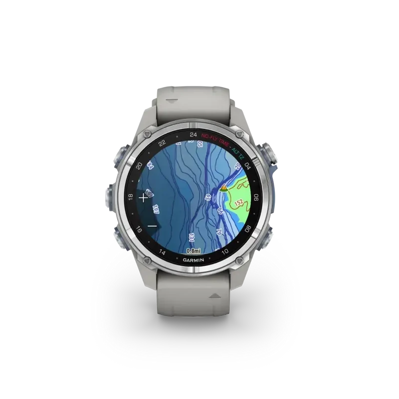 Garmin Descent™ Mk3 - 43mm - Tauchcomputer - Edelstahl Grau