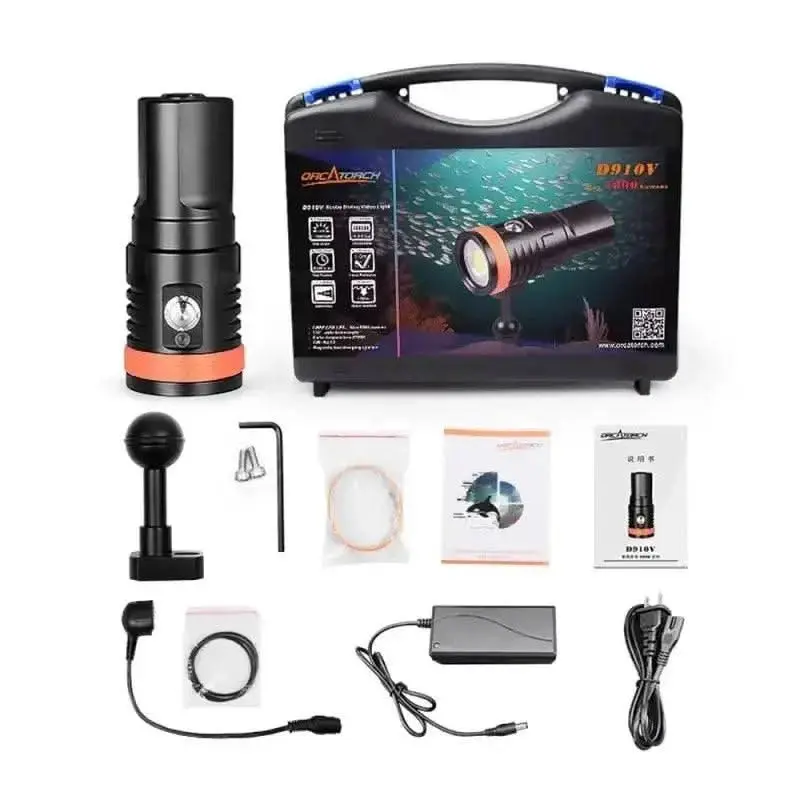 OrcaTorch - D910V - 5000 Lumen - Foto- und Videolampe