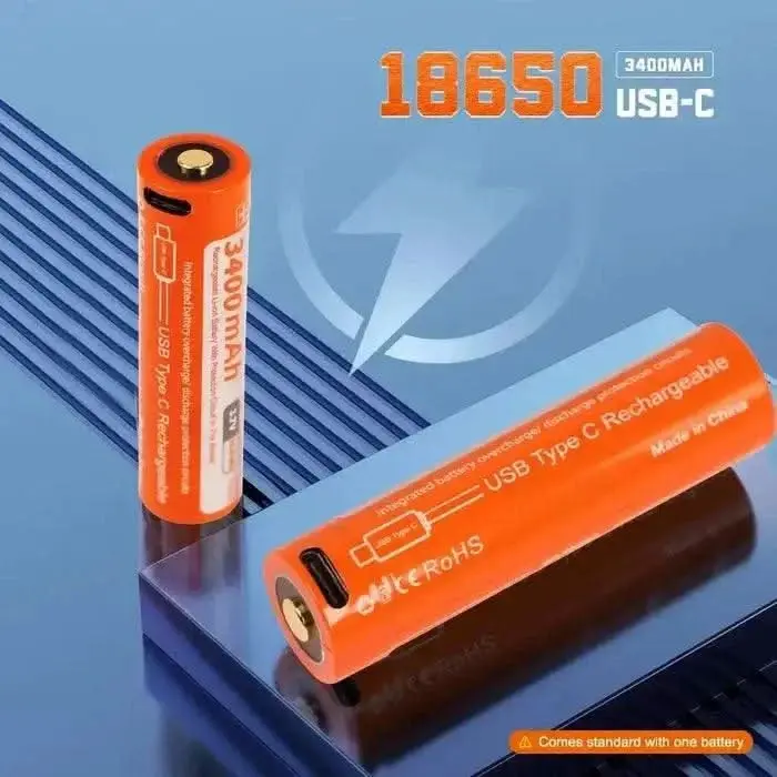 OrcaTorch - D530V Videolampe mit ersatzakku, 1200 lm, Kaltweiß