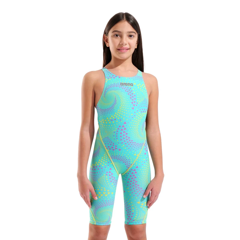Arena Powerskin ST NEXT Girls Kneeskin Limited Edition - FireFlow Seaglass