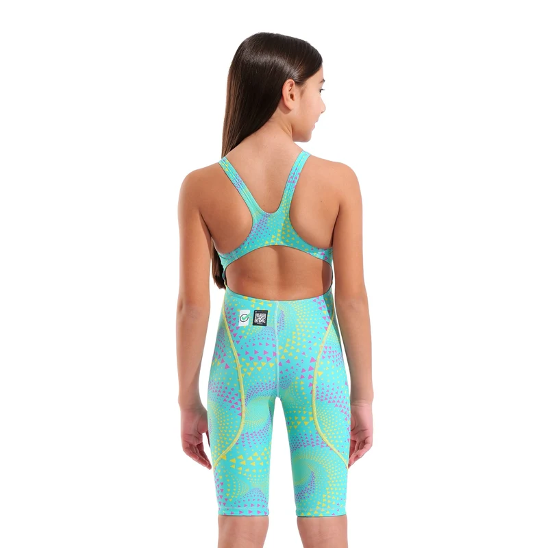 Arena Powerskin ST NEXT Girls Kneeskin Limited Edition - FireFlow Seaglass