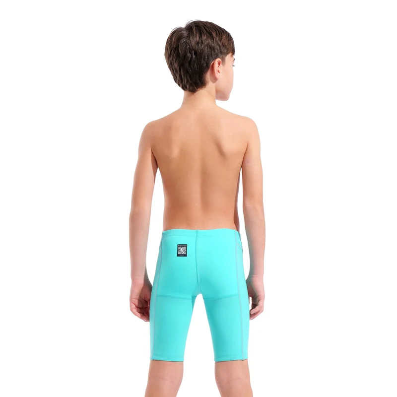 Arena Boys Powerskin Impulso Jade Aura Limited Edition Jammer - Water/Shocking Pink