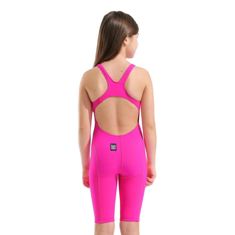 Arena Girls Powerskin Impulso Jade Aura Limited Edition Kneesuit - Shocking Pink/Water