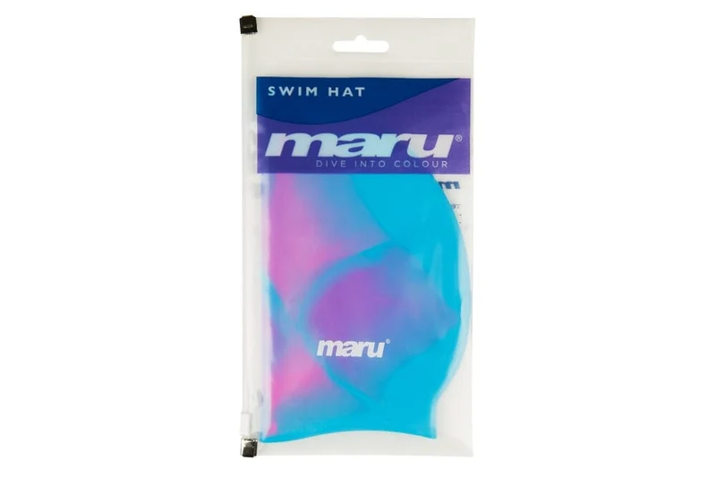 Maru Swimming Cap - Blue/Pink/Purple