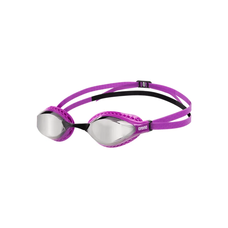Arena Airspeed Mirror Goggles - Silver/Purple/Black