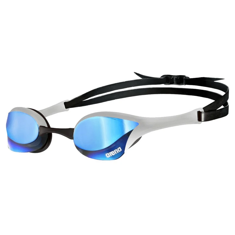 Arena Cobra Ultra Swipe Mirror Goggles - Silver/Blue