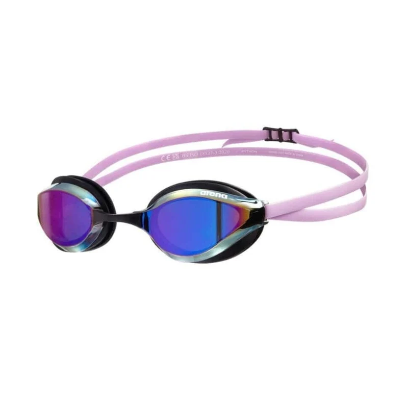 Arena Python Mirror Goggles - Violet/Black