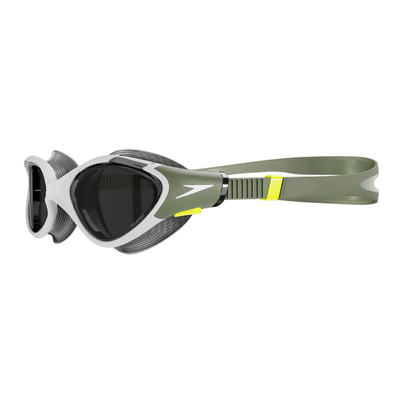 Speedo Women's Polarised Biofuse 2.0 Goggles - Green/White