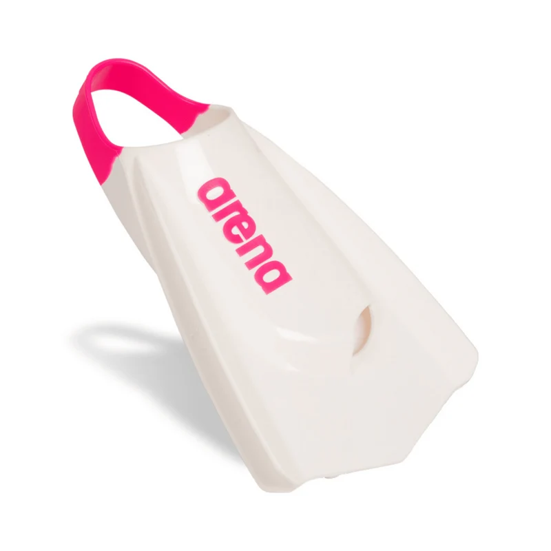 Arena Powerfin Pro II Fins - White/Shocking Pink