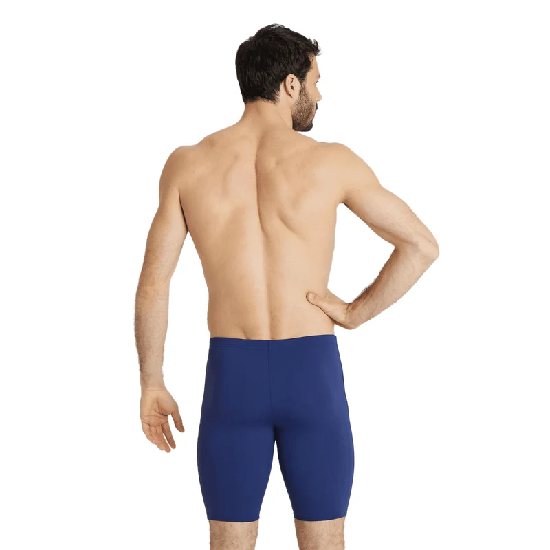 Arena Mens Team Swim Solid Jammer - Navy/White