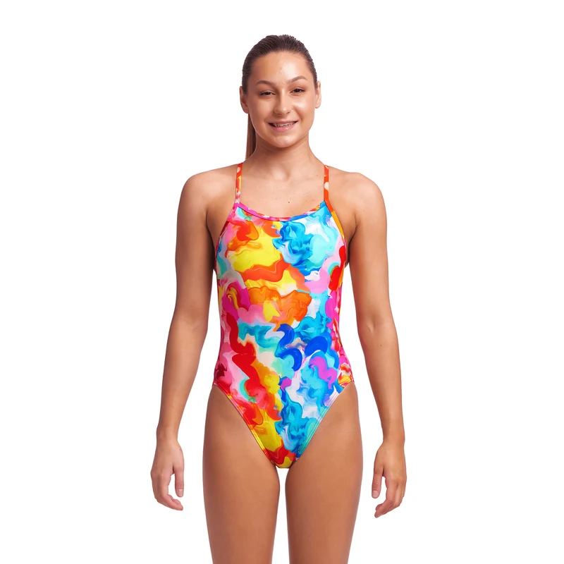 Funkita Messy Monet Girl's Single Strap Swimsuit