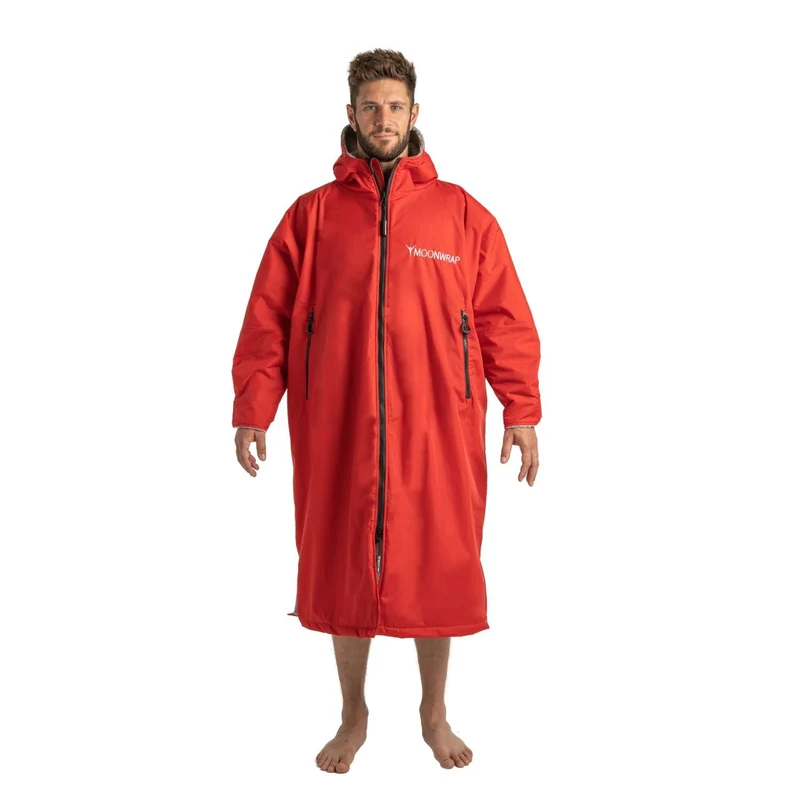 Frostfire Moonwrap Adults Waterproof Changing Robe - Red