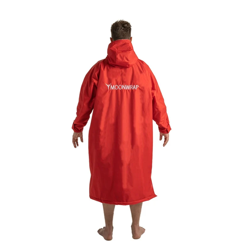Frostfire Moonwrap Adults Waterproof Changing Robe - Red