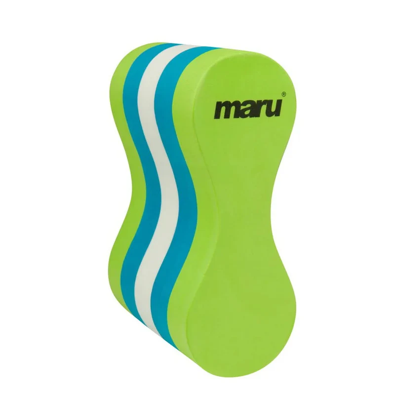 Maru Junior Pullbuoy - Blue/Lime