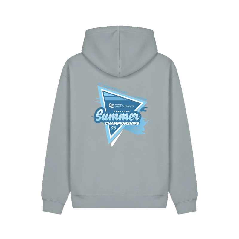 Swim England West Midlands Summer Regional Championships 2026 Hoodie - Grey Mist