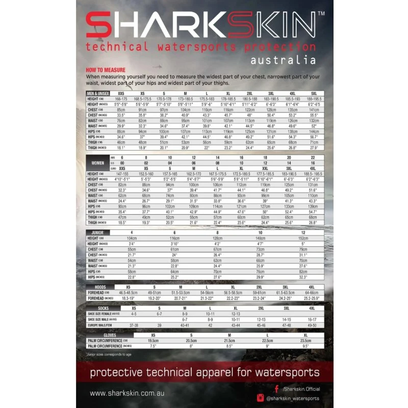 Sharkskin T2 Chillproof Socken