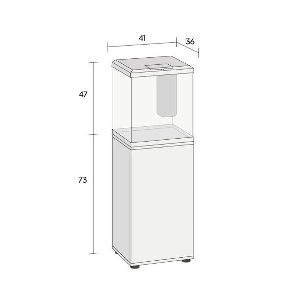 Juwel VIO CUBE 54 SBX 54l Aquarium Kombination