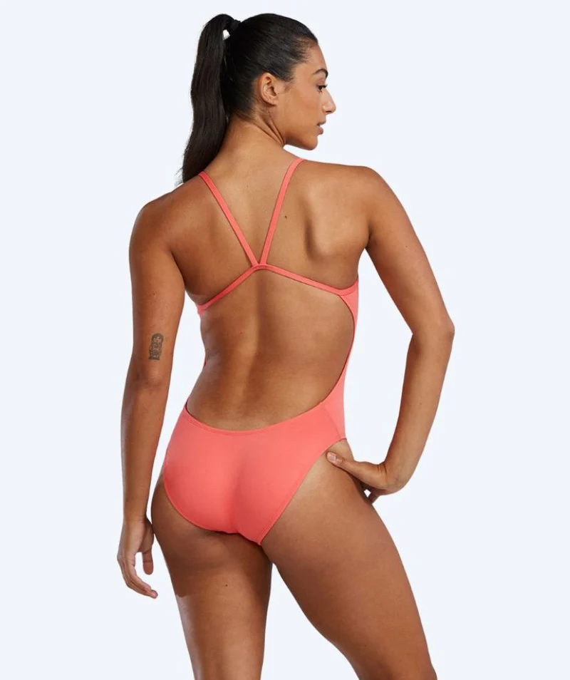 TYR Badeanzug für Damen - Durafast Solid Cutoutfit - Hellrosa