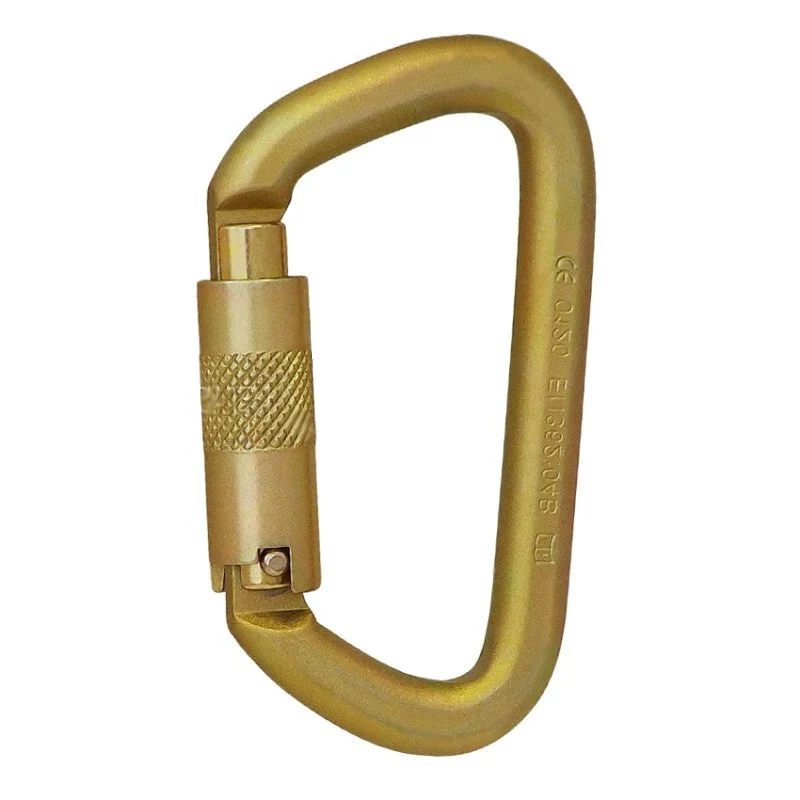ISC KL200 Offset D Trilock Stahl-Karabiner