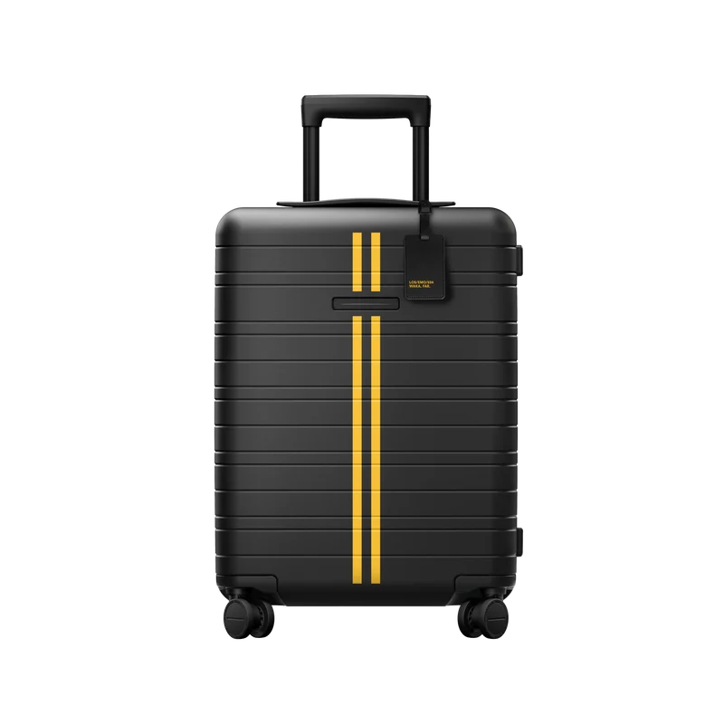 H5 Lagos Edition / Black / Lagos Yellow / Hard Shell / Cabin Size
