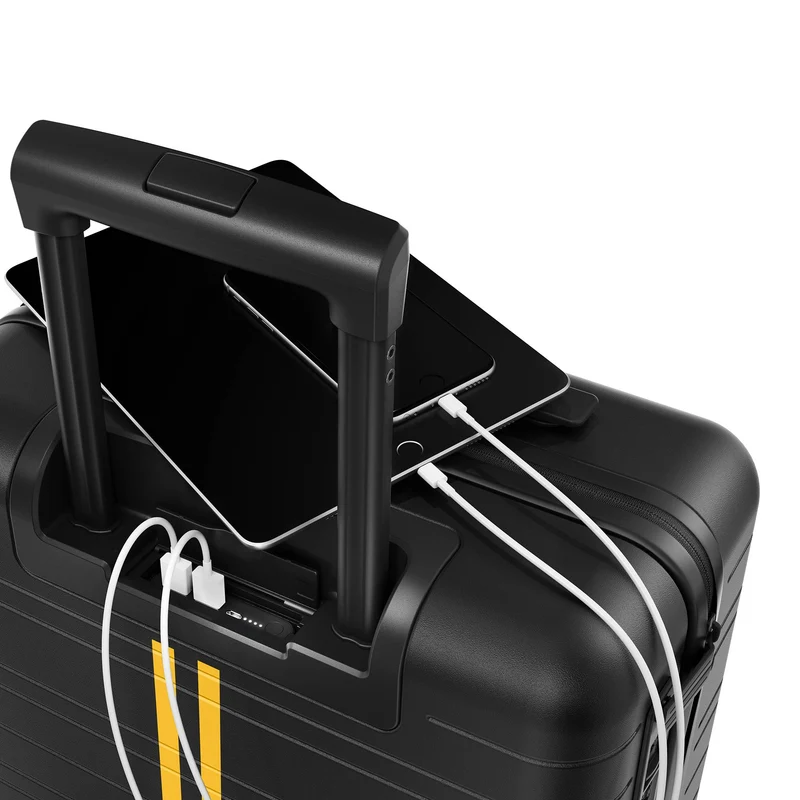 H5 Lagos Edition / Black / Lagos Yellow / Hard Shell / Cabin Size