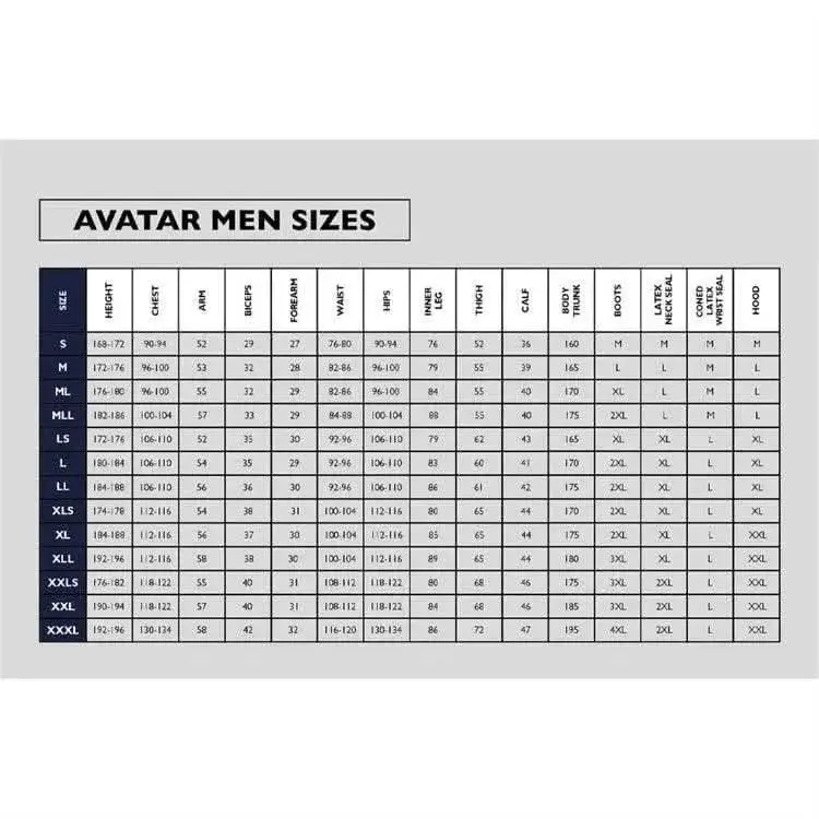 Avatar Drysuit 101 - Trockentauchanzug