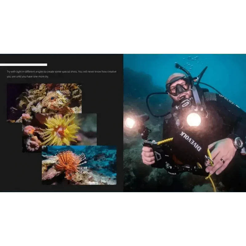DiveVolk SL50 Video light