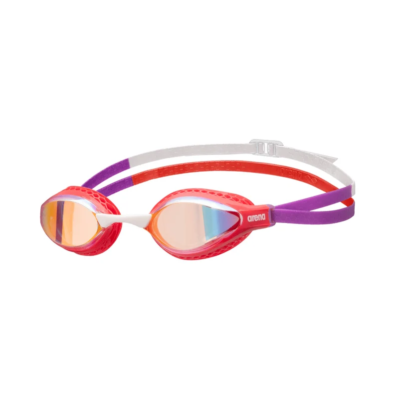 Arena Airspeed Mirror Goggles - Copper/Bright Coral/Plum