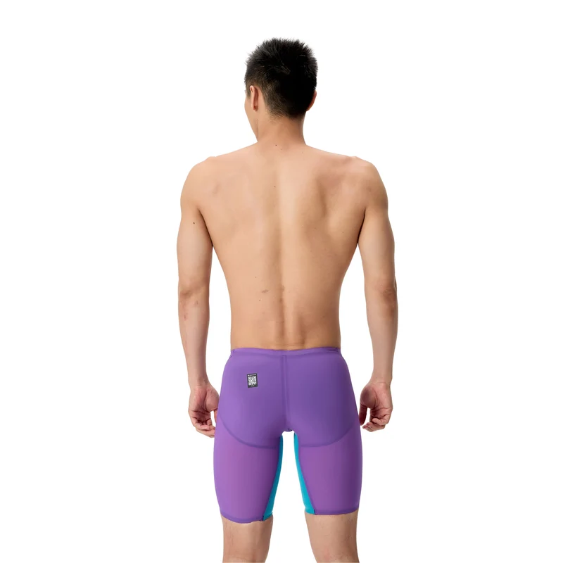 Speedo Fastskin LZR Pure Valor 2.0 Mens Jammers - Galaxy Grape/Mayan Blue
