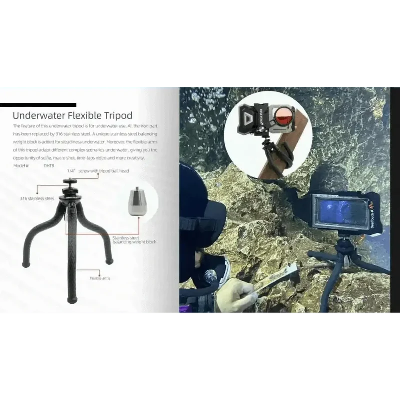 DiveVolk Flexible Tripod