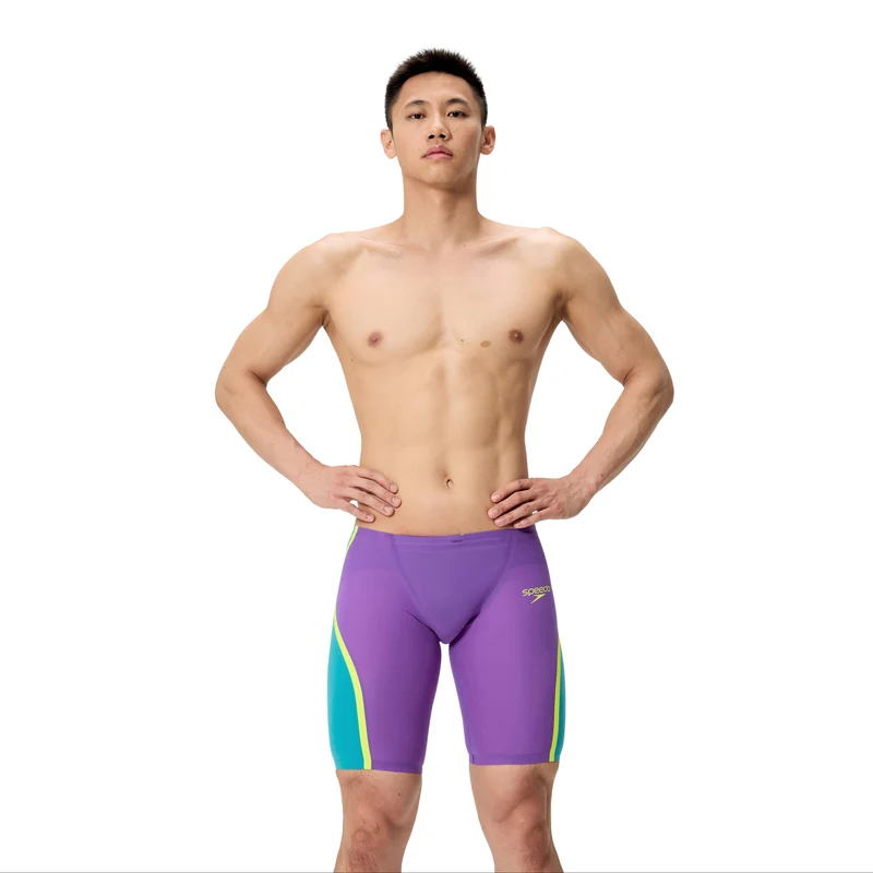 Speedo Fastskin LZR Pure Intent 2.0 Men's Jammers - Galaxy Grape/Mayan Blue