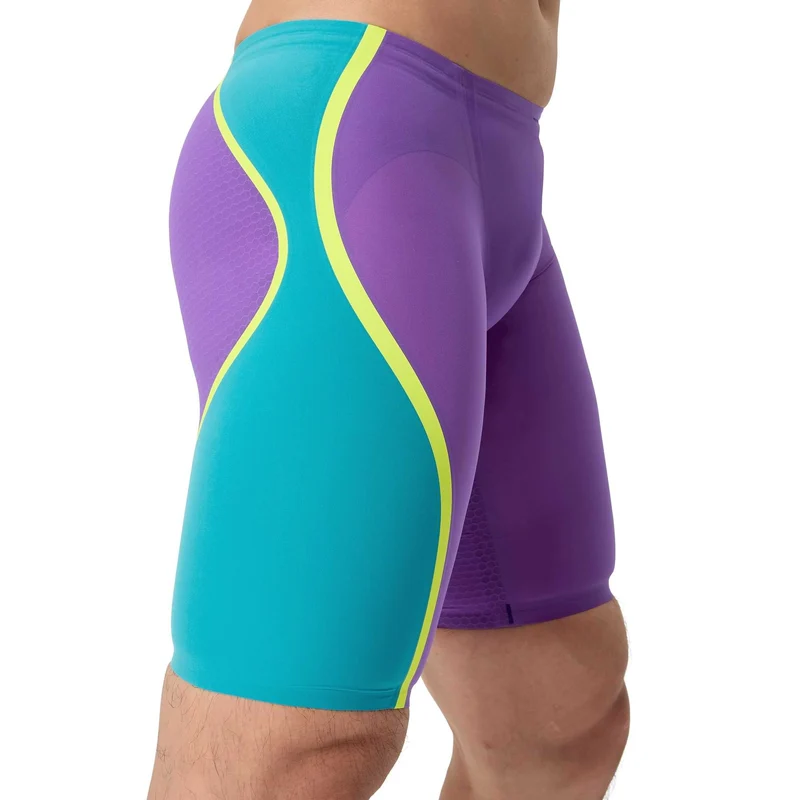 Speedo Fastskin LZR Pure Intent 2.0 Men's Jammers - Galaxy Grape/Mayan Blue