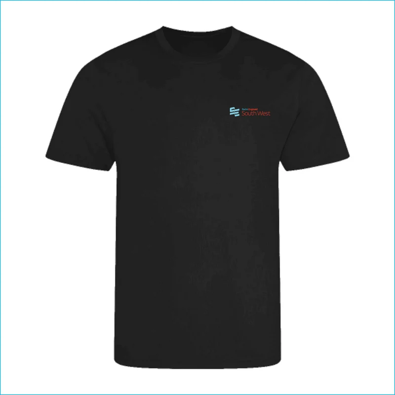 Swim England South West Summer Regional Championships 2026 T-Shirt - Jet Black