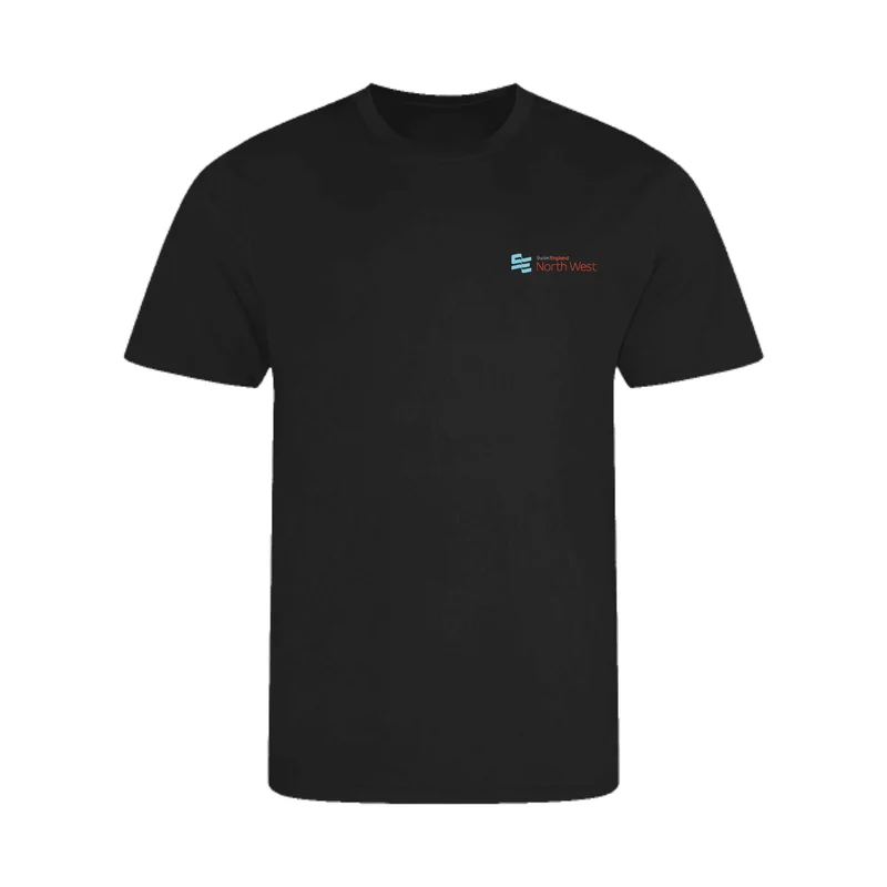 Swim England North West Summer Regional Championships 2026 T-Shirt - Jet Black