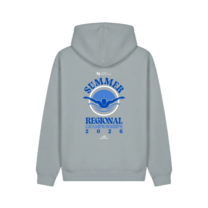 Swim England North West Summer Regional Championships 2026 Hoodie - Grey Mist