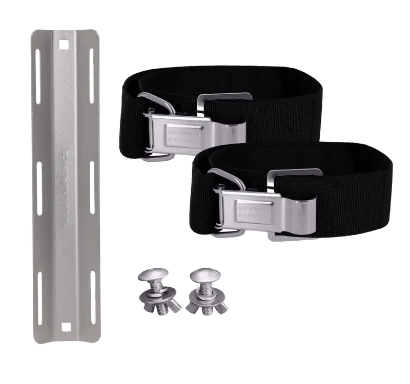 Scuba Force Single Tank Adapter Set incl. Cambands