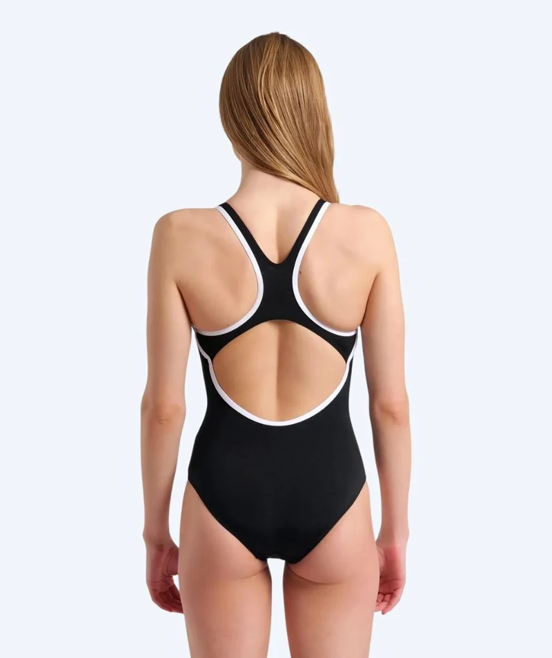 Arena Badeanzug für Damen - Losange Swim Pro - Schwarz/Weiß