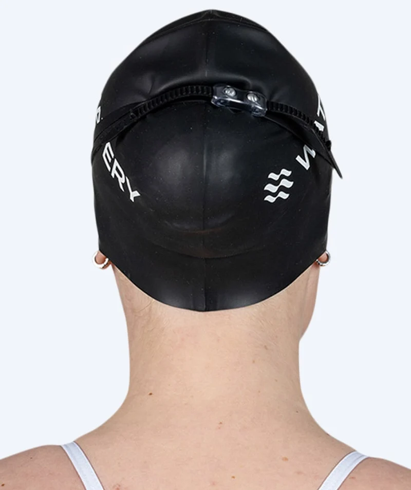 Watery Schwimmbrille für Freizeitschwimmer - Superior Mirror - Weiß/Schwarz