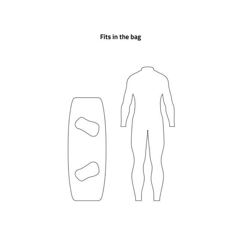 Kitesurf Boardbag Twintip Sport
